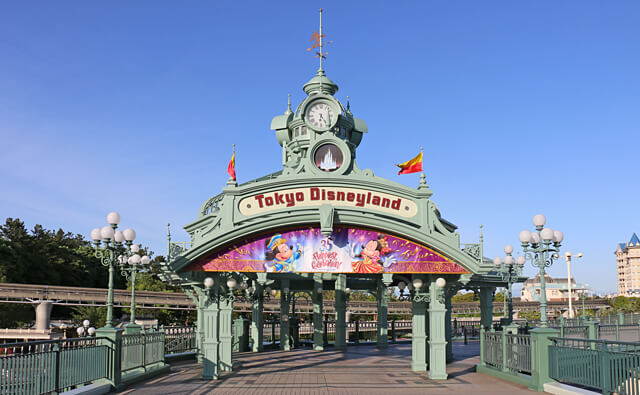 Tokyo Disneylandのゲート