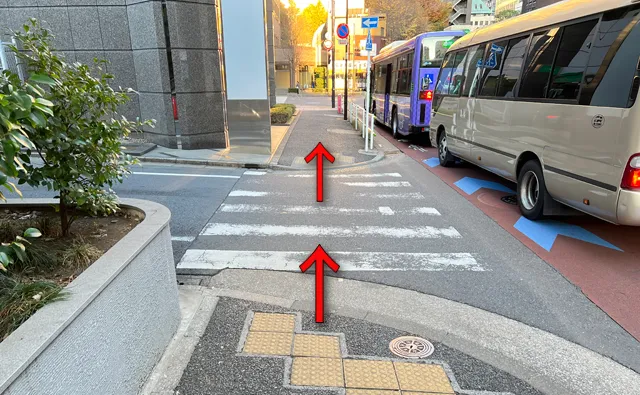 3つ目の横断歩道