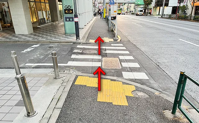 6つ目の横断歩道