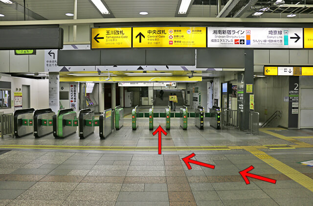JRの中央改札