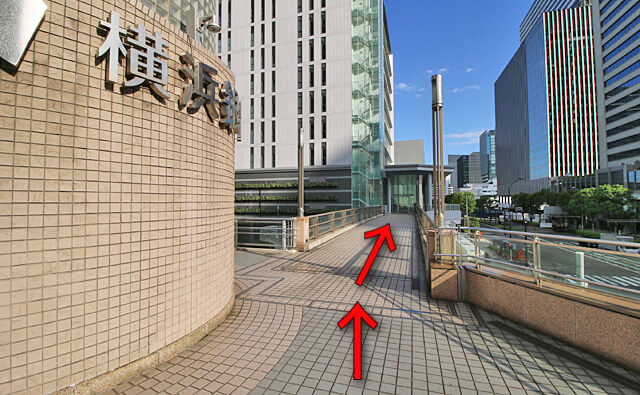 横浜銀行のエレベーター