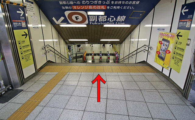 銀座線のエスカレーター