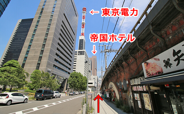 東京電力と帝国ホテル