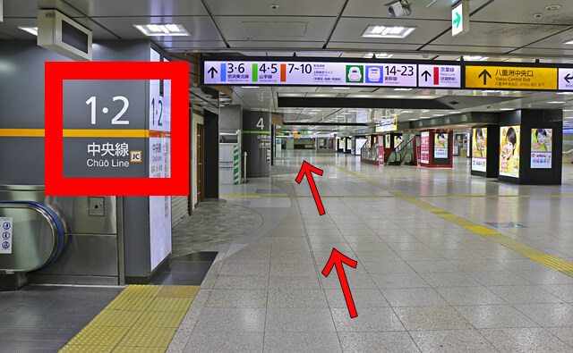 東京駅のコンコース