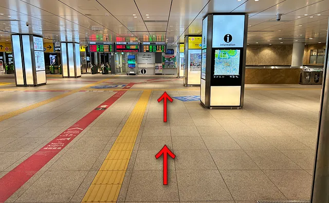 向きを変えて15秒ほど進む